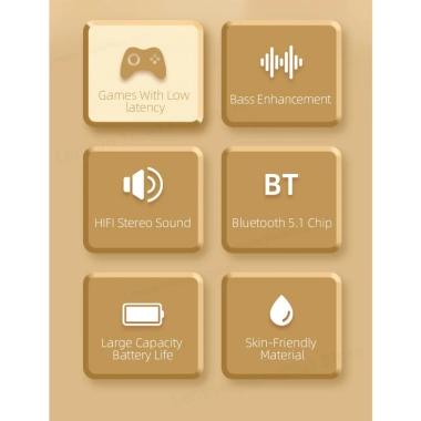 Tai Nghe Bluetooth Lenovo TH10 - Pin Trâu, Dây Rời, Âm Thanh Nổi, Micro, Game Sống Động Giá 370.000₫ 7