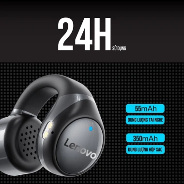 Tai nghe Bluetooth Lenovo X20 không dây, truyền âm thanh qua xương, chỉ 199.000