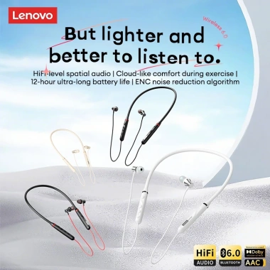 Tai nghe Bluetooth Lenovo Y111 Đeo Cổ Thể Thao, Âm Thanh HiFi Độ Phân Giải Cao, Thiết Kế Tai Trong Từ Tính - Giá 219.000₫ 3