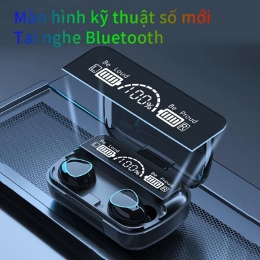 Tai Nghe Bluetooth M10 Pro Nâng Cấp Pin Trâu, Nút Cảm Ứng, Tự Động Kết Nối, Chống Nước, BH 6 Tháng - 68.887 VND