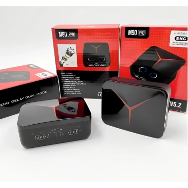 Tai Nghe Bluetooth M90 M10 M100 F9 Pro - Âm Thanh To Rõ, Sạc Dự Phòng, Nhạc Hay
