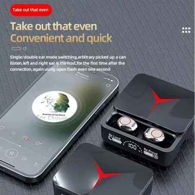 Tai nghe Bluetooth M90 TWS chính hãng - LED, âm trầm mạnh, cảm ứng nhanh, chỉ 89.000đ 7 Tai nghe Bluetooth M90 TWS chính hãng - LED, âm trầm mạnh, cảm ứng nhanh, chỉ 89.000đ 7