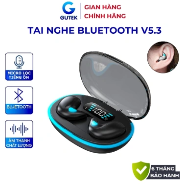 Tai nghe Bluetooth nhét tai Gutek X55 giảm tiếng ồn, dùng 24h liên tục, chỉ 189.000 VND