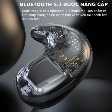 Tai nghe Bluetooth nhét tai Gutek X55 giảm tiếng ồn, dùng 24h liên tục, chỉ 189.000 VND
