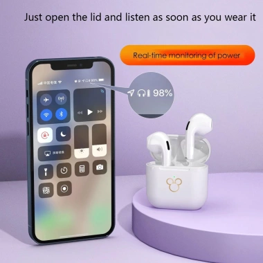 Tai Nghe Bluetooth Nhét Tai Không Dây TWS Air Pro4 - Chống Ồn, Micro, Giá 99.000₫ 4