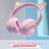 Tai nghe Bluetooth ONIKUMA B90 Hồng, chụp tai, mic, RGB, chơi game - 339.000đ 5