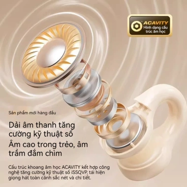 Tai Nghe Bluetooth OPPO 5.49 680H Siêu Pin - HIFI Nguyên Bản, Đeo Êm Ái, Truyền Xoáy, Tặng Dây Sạc