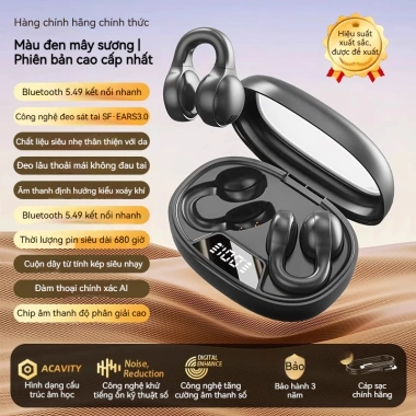 Tai Nghe Bluetooth OPPO 5.49 680H Siêu Pin - HIFI Nguyên Bản, Đeo Êm Ái, Truyền Xoáy, Tặng Dây Sạc