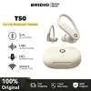 Tai Nghe Bluetooth OWS Bridio T50 – HIFI 3D, Chống Ồn ENC, Cảm Ứng 1 Chạm, Bluetooth 5.4, Giá 259k