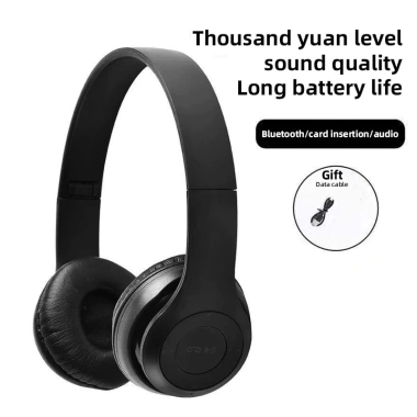 Tai nghe Bluetooth P47 không dây - Hi-Fi Bass, trễ thấp, chơi game - Giá 84.700 VND 8