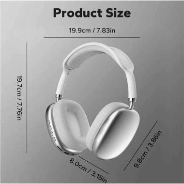 Tai nghe Bluetooth P9 không dây chụp tai: Âm thanh vòm 360°, lọc âm tốt, giá 89.000₫