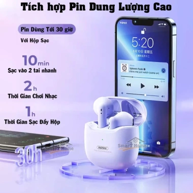 Tai Nghe Bluetooth REMAX TWS-19 Marshmallow Gaming LDS Bluetooth 5.3 không độ trễ - 279.900₫ 3