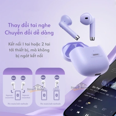 Tai Nghe Bluetooth REMAX TWS-19 Marshmallow Gaming LDS Bluetooth 5.3 không độ trễ - 279.900₫ 8