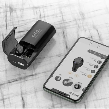 Tai Nghe Bluetooth S11 5.0 TWS - Kiêm Sạc, IPX5 Chống Nước, Bass Siêu Trầm, Bảo Hành 12 Tháng
