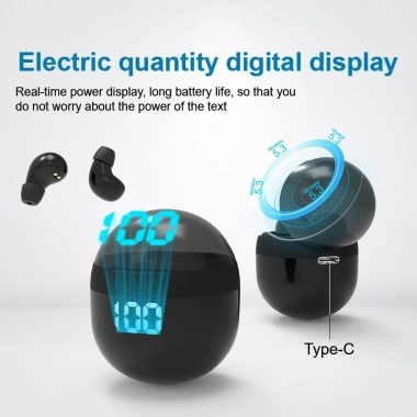 Tai nghe Bluetooth SK18 Superbass TWS, mic, cảm ứng, giảm tiếng ồn, vô hình - 165.101₫ 6