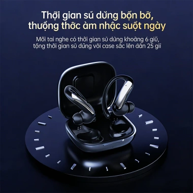 Tai nghe Bluetooth SOAIY MO2 chống nhiễu mạnh, không ngắt khi tập luyện - 420.000₫