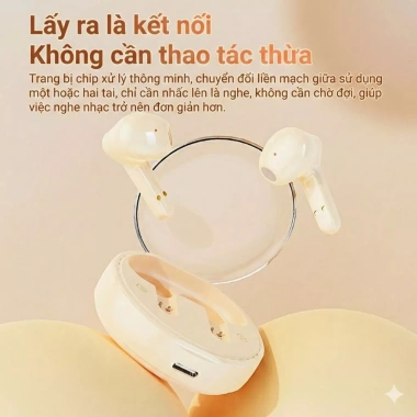 Tai nghe Bluetooth SoundTech S1 âm thanh vòm sống động, pin 5h, giá chỉ 79.000 VND 6 Tai nghe Bluetooth SoundTech S1 âm thanh vòm sống động, pin 5h, giá chỉ 79.000 VND 6