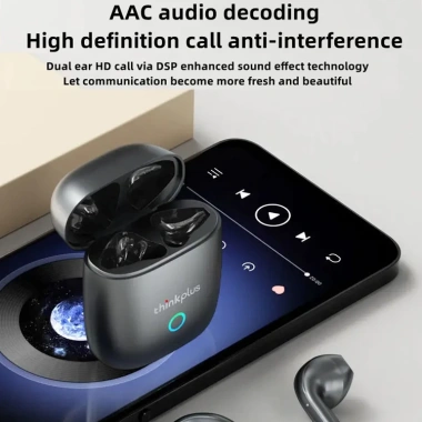 Tai nghe Bluetooth TWS Lenovo Thinkplus LP50 HiFi, Khử nhiễu AAC, Giảm ồn thông minh, IPX5 - Giá chỉ 250.000đ 4 Tai nghe Bluetooth TWS Lenovo Thinkplus LP50 HiFi, Khử nhiễu AAC, Giảm ồn thông minh, IPX5 - Giá chỉ 250.000đ 4