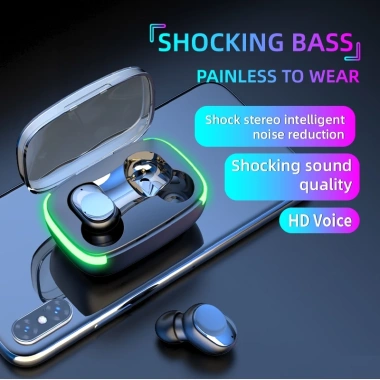 Tai nghe Bluetooth TWS Y60 chống nước, micro, âm thanh HIFI cao cấp - 89.000₫