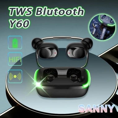 Tai nghe Bluetooth TWS Y60 chống nước, micro, âm thanh HIFI cao cấp - 89.000₫ 8 Tai nghe Bluetooth TWS Y60 chống nước, micro, âm thanh HIFI cao cấp - 89.000₫ 8