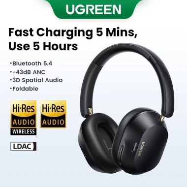 Tai nghe Bluetooth Ugreen Hitune Max5c ANC Hybrid, chụp tai chống ồn - 549.000₫ 9