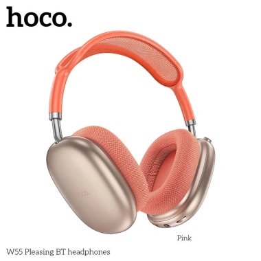 Tai nghe Bluetooth V5.4 Hoco W55 90h, mic, thẻ nhớ, AUX, chỉ 329k 4