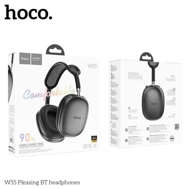 Tai nghe Bluetooth V5.4 Hoco W55 90h, mic, thẻ nhớ, AUX, chỉ 329k 8