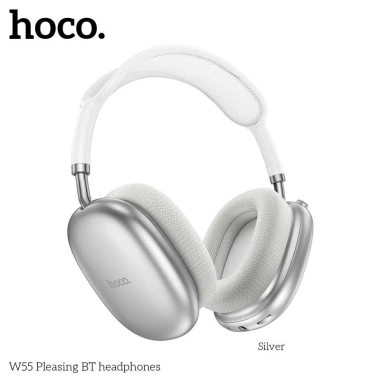 Tai nghe Bluetooth V5.4 Hoco W55 90h, mic, thẻ nhớ, AUX, chỉ 329k 9
