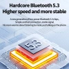 Tai nghe Bluetooth VAORLO Business LED HiFi khử tiếng ồn chống nước không đau tương thích mọi smartphone giá 110k 6