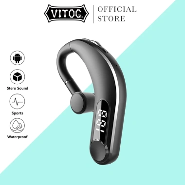 Tai nghe Bluetooth Vitog M22 móc tai giảm tiếng ồn, thể thao, giá 104.500₫