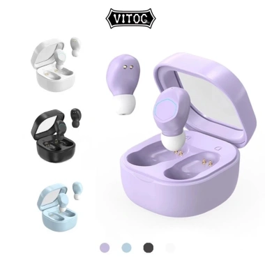 Tai nghe Bluetooth Vitog TWS M21 Mini không dây, thể thao, mic, giá 136.400₫