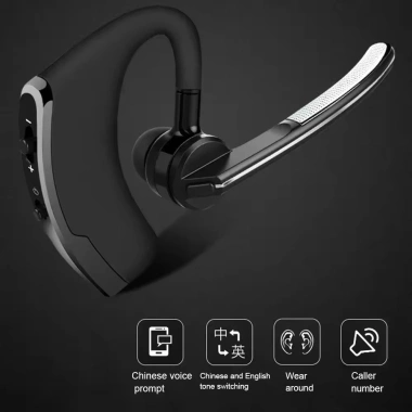 Tai nghe Bluetooth Vitog V8 không dây, mic HD, âm thanh stereo, rảnh tay HD call, tương thích Xiaomi Samsung – 151.800₫ 3