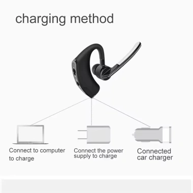 Tai nghe Bluetooth Vitog V8 không dây, mic HD, âm thanh stereo, rảnh tay HD call, tương thích Xiaomi Samsung – 151.800₫ 4