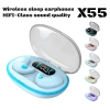 Tai nghe Bluetooth X55 mỏng - Điều khiển nút, âm thanh, 69.999đ, cho smartphone