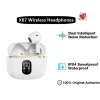 Tai nghe Bluetooth X87 chính hãng, không dây TWS, chống nước, màn hình LED, âm thanh nổi, cảm ứng