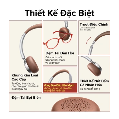 Tai nghe Bluetooth Y2k cổ điển UGREEN Studio Plus ANC 6.0 - Khử tiếng ồn, thập niên 80, quà tặng bé gái 479.000 VND