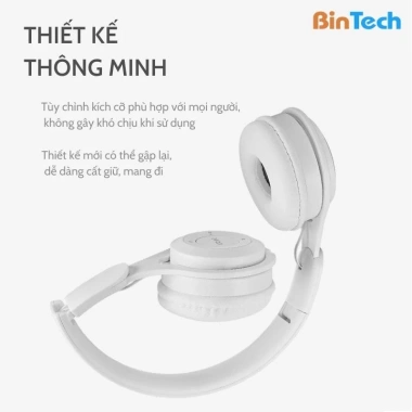 Tai nghe Bluetooth YO8 chụp tai có mic, bass mạnh, nghe nhạc cực hay - BINTECH 2