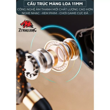 Tai Nghe Bluetooth ZiyouLang BX-02 Thể Thao, Micro, Pin Sạc, Kết Nối Đa Năng, Quàng Cổ Hiện Đại, 189k 5