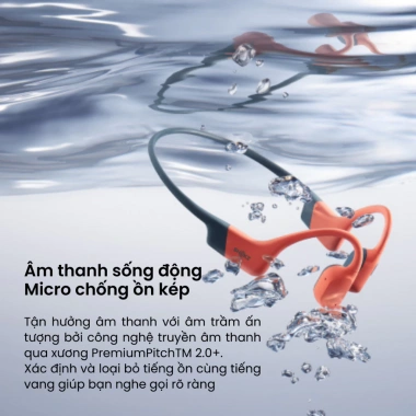 Tai Nghe Bơi Lội SHOKZ PRO S710 Bluetooth 32GB Truyền Âm Thanh Xương, Bảo Hành 2 Năm