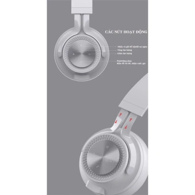 Tai Nghe BT5.0 Fingertime P1 - Chụp Tai, Micro Đàm Thoại, Âm Thanh Sắc Nét, 489k