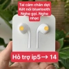 Tai Nghe Cắm Dây Chân Đẹt Bluetooth, Tự Bắt, Tương Thích iPhone 7‑14 Giá Ưu Đãi 48k 6