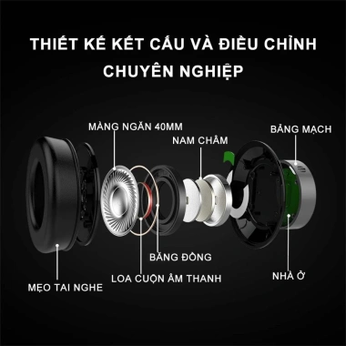 Tai Nghe Chơi Game MKEPS Dây Đèn LED Đổi Màu, Mic Đàm Thoại, Giá 199.000 VNĐ