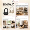 Tai nghe chụp tai Bluetooth Havit H619BT - Giá 249.000, âm thanh sống động, pin lâu 4