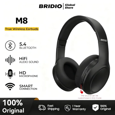 Tai Nghe Chụp Tai Bluetooth M8 Không Dây Chống Ồn Pin 12h Gấp Gọn Mic Giá 259k