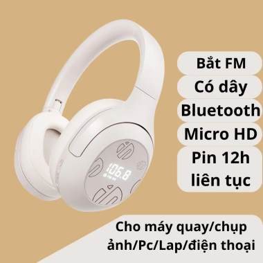 Tai Nghe Chụp Tai Bluetooth Maxcotech Marvel H2 - Chất Lượng Cao, 2 Chế Độ, Giá 499k 10
