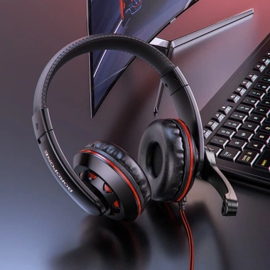 Tai nghe chụp tai Bo102 có mic, âm lượng điều chỉnh, chơi game, học online PC, laptop – 189.000₫