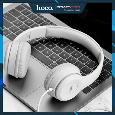 Tai nghe chụp tai có dây Hoco W21 - Bass mạnh, âm thanh siêu nhạy, giá 149.000₫