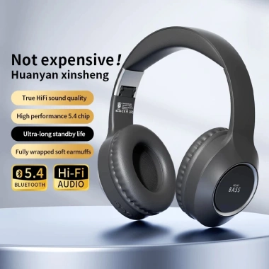 Tai Nghe Chụp Tai Heavy Bass 300 HB – Chống Ồn, Bass Sâu, Pin Dài, Sang Trọng Cổ Điển 9