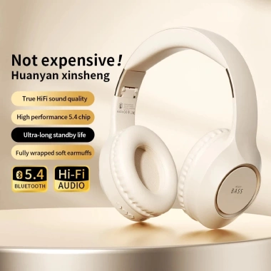Tai Nghe Chụp Tai Heavy Bass 300 HB – Chống Ồn, Bass Sâu, Pin Dài, Sang Trọng Cổ Điển 10