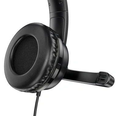 Tai nghe chụp tai Hoco W103 có mic, điều chỉnh âm lượng, chơi PUBG, Liên Quân trên PC và điện thoại – Giá chỉ 199.000₫